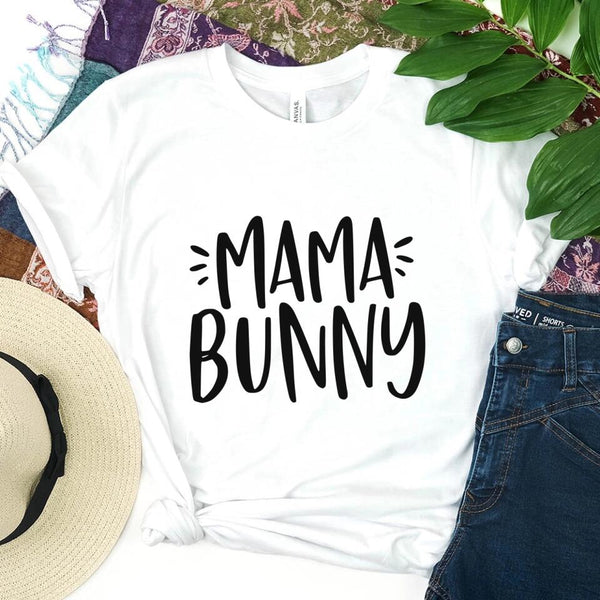 Customizer - Easter Bunny Tee - Mama Bunny With Baby Easter Tee