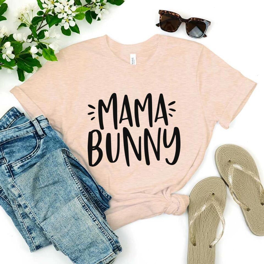 Customizer - Easter Bunny Tee - Mama Bunny With Baby Easter Tee
