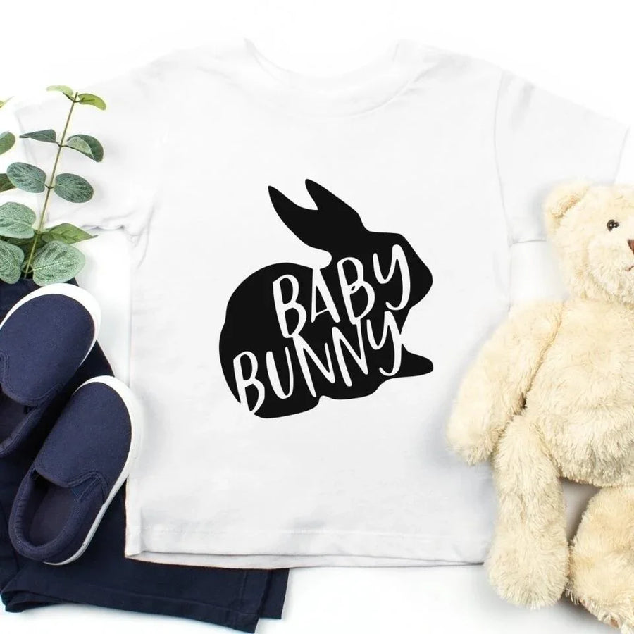 Customizer - Easter Bunny Tee - Mama Bunny With Baby Easter Tee