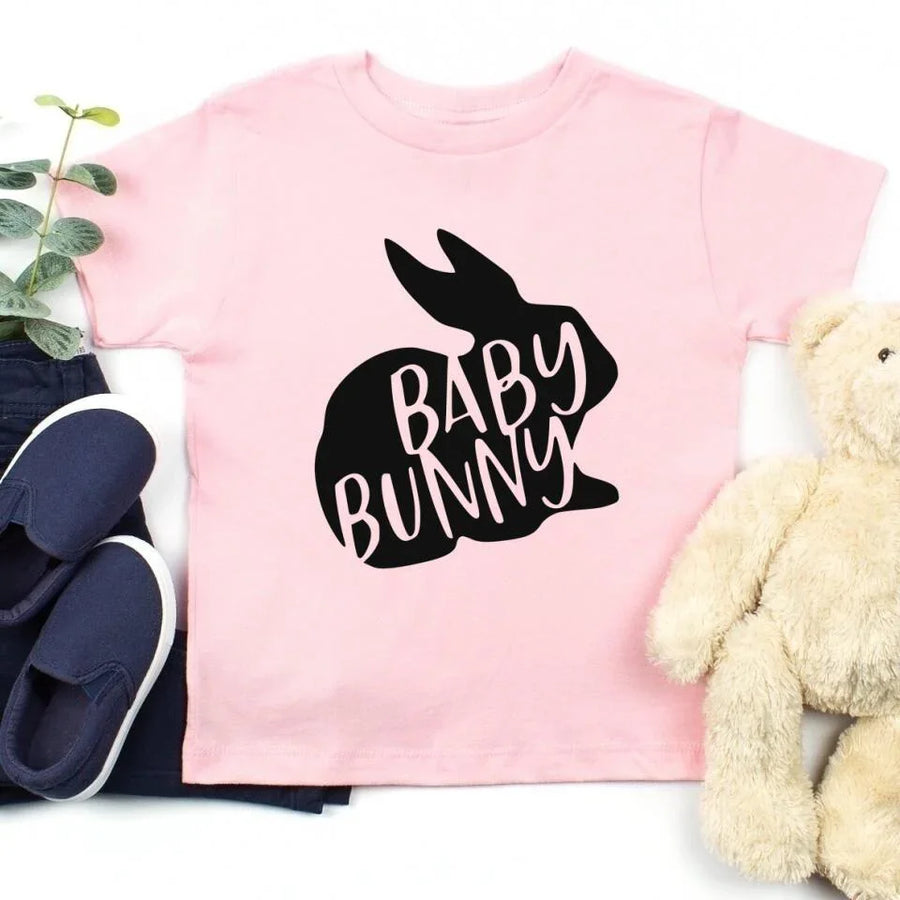 Customizer - Easter Bunny Tee - Mama Bunny With Baby Easter Tee