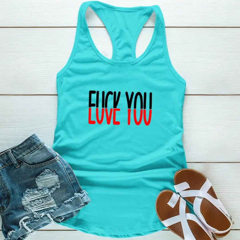 Customizer - F*ck You, Love You Tank Top