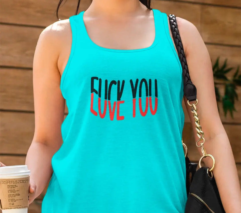 Customizer - F*ck You, Love You Tank Top