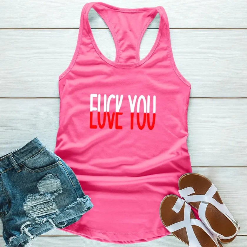 Customizer - F*ck You, Love You Tank Top