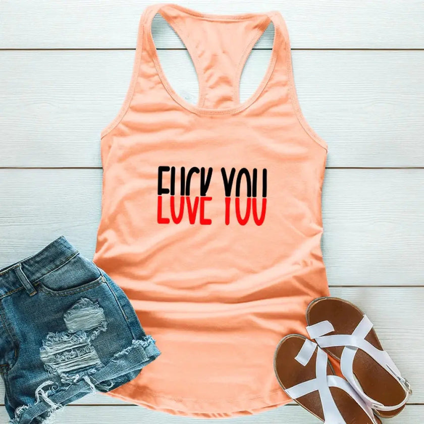 Customizer - F*ck You, Love You Tank Top