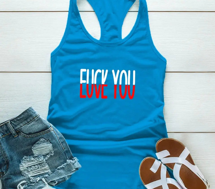 Customizer - F*ck You, Love You Tank Top