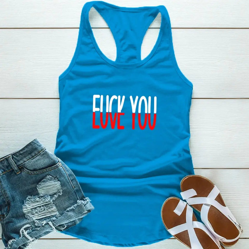 Customizer - F*ck You, Love You Tank Top