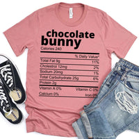 Customizer - Family Easter Chocolate Ingredients Bunny Group Tee