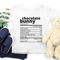 Customizer - Family Easter Chocolate Ingredients Bunny Group Tee