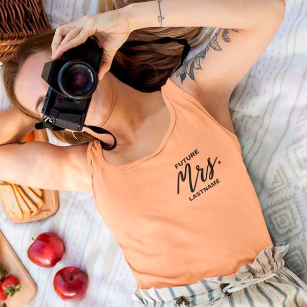 Customizer - Future Mrs. Personalized Tank Top
