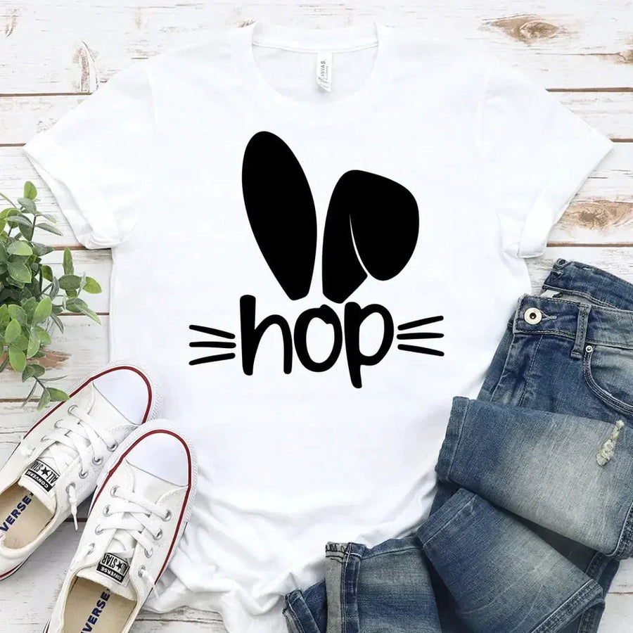 Customizer - Hip & Hop Easter Couple Tee