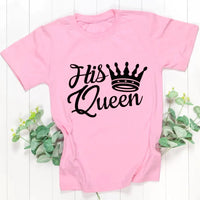 Customizer - His Queen & Her King Couple Tee