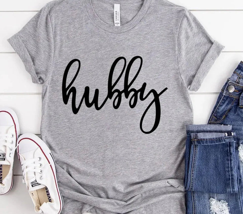 Customizer - Hubby & Wifey Couple Tee