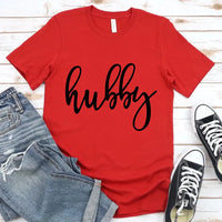 Customizer - Hubby & Wifey Couple Tee