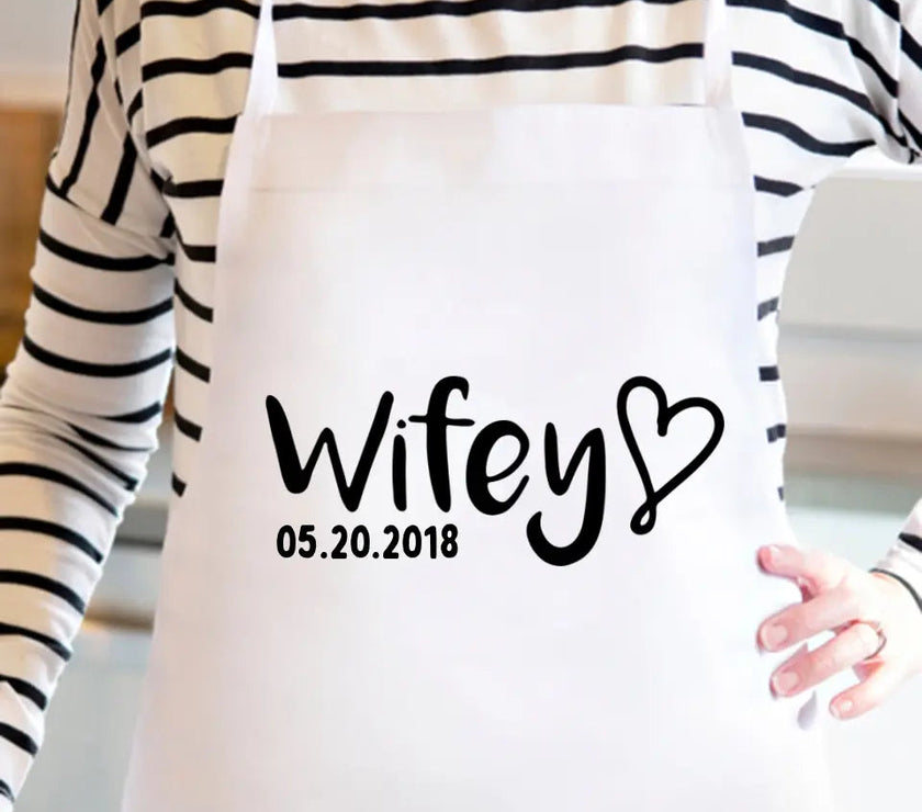 Customizer - Hubby & Wifey Personalized Apron