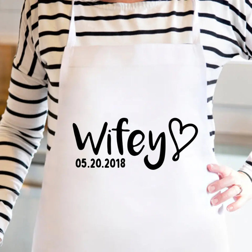 Customizer - Hubby & Wifey Personalized Apron