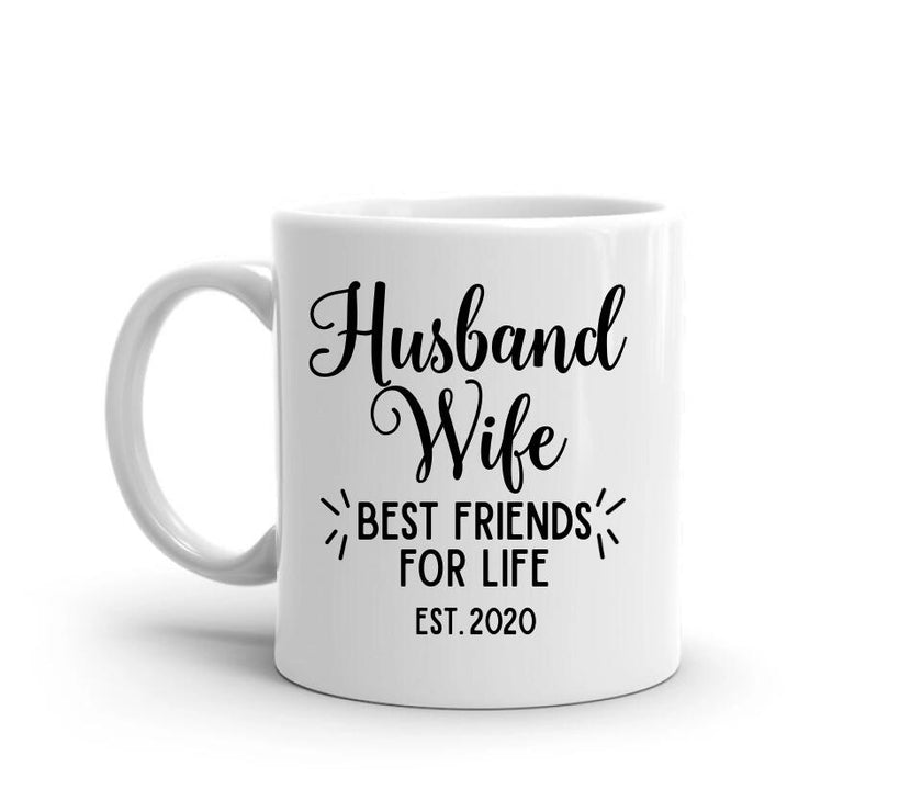 Customizer - Husband Wife Besties Personalized MUG 11oz