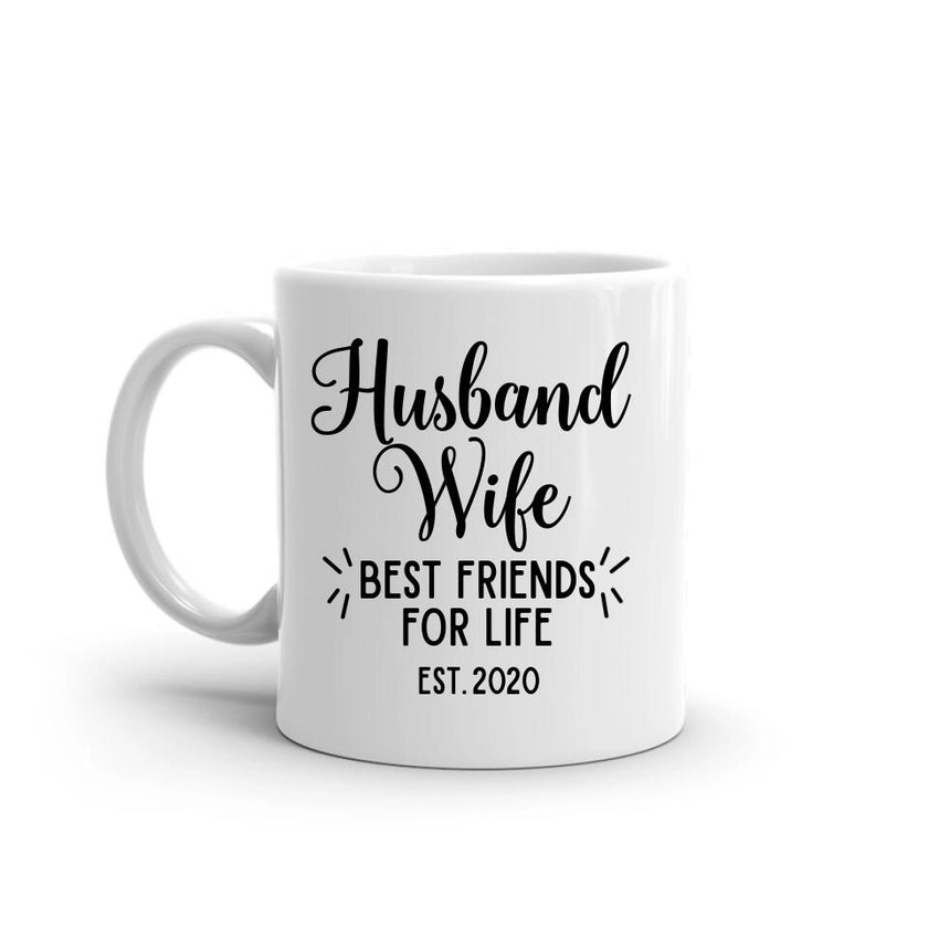 Customizer - Husband Wife Besties Personalized MUG 11oz