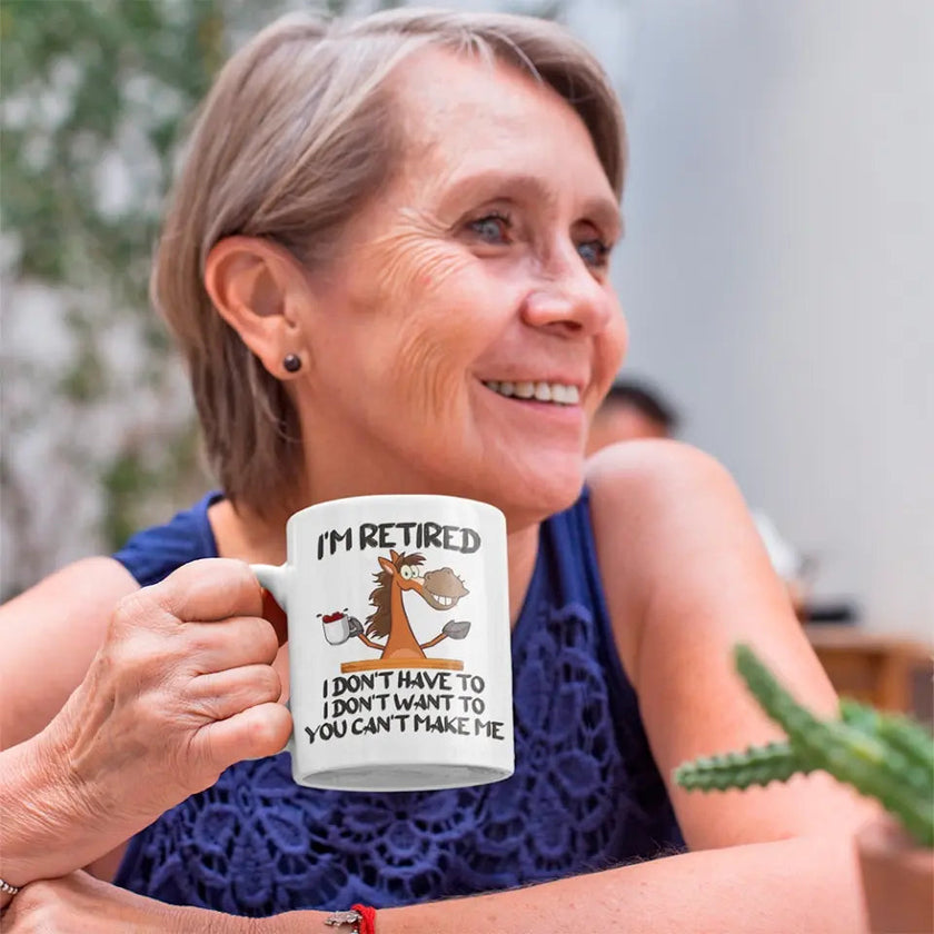 Customizer - I Am Retired I Don't Have To Mug