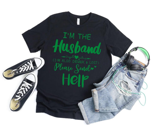 Customizer - If Lost Or Drunk Please Return To Husband Tee