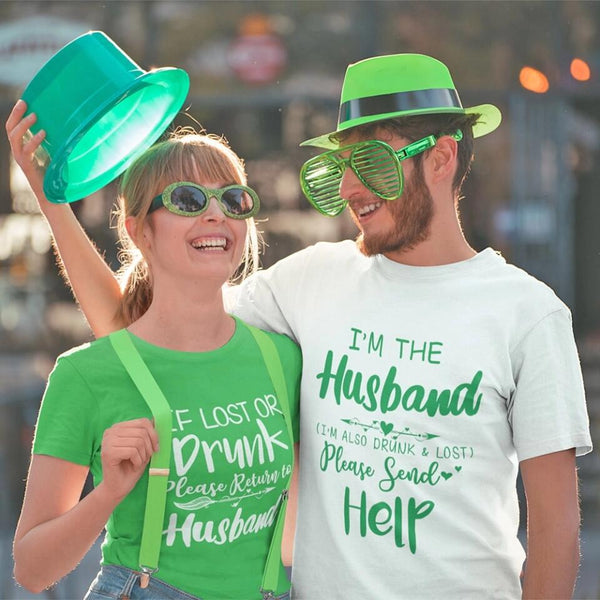 Customizer - If Lost Or Drunk Please Return To Husband Tee