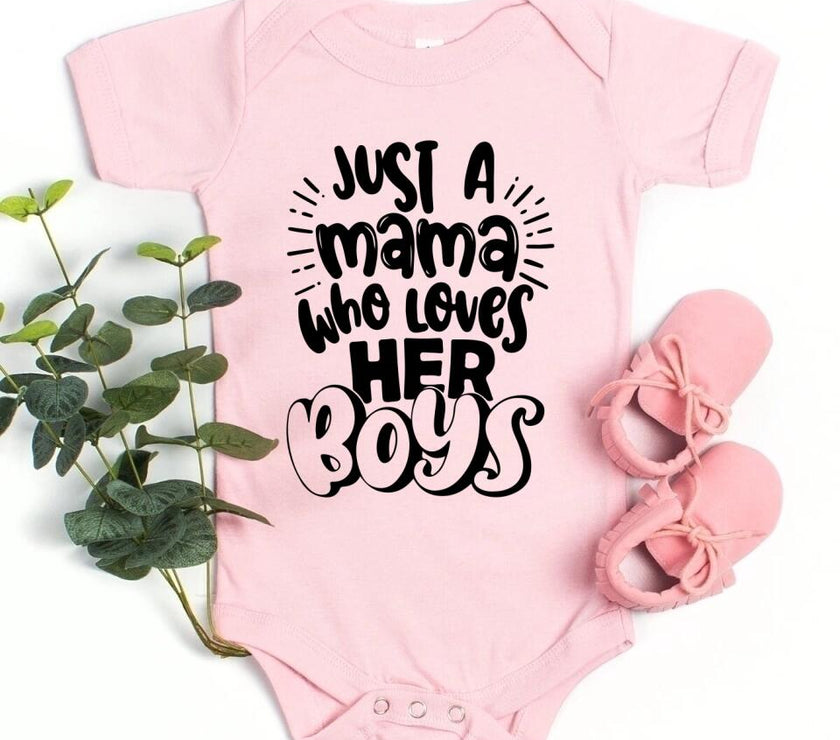 Customizer - Mama Who Loves Her Boys T-Shirt