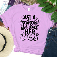 Customizer - Mama Who Loves Her Boys T-Shirt