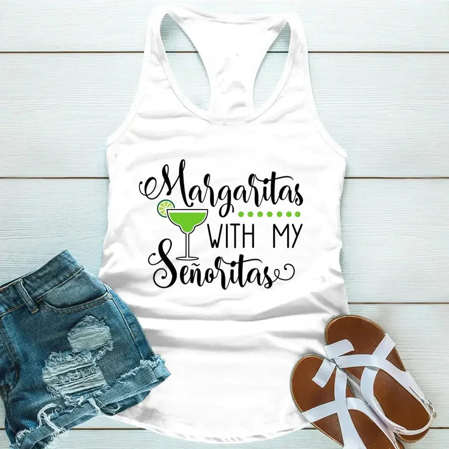 Customizer - Margaritas With My Señoritas Tank Top