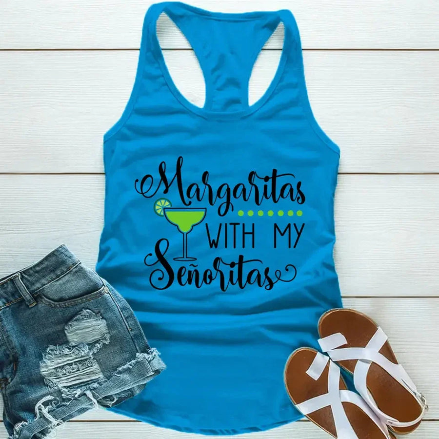 Customizer - Margaritas With My Señoritas Tank Top