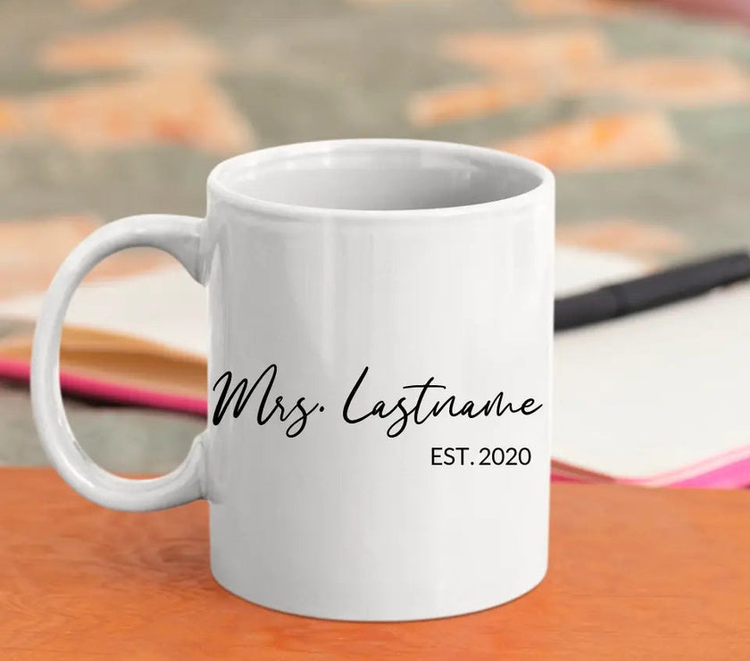 Customizer - Mrs. Personalized Mug