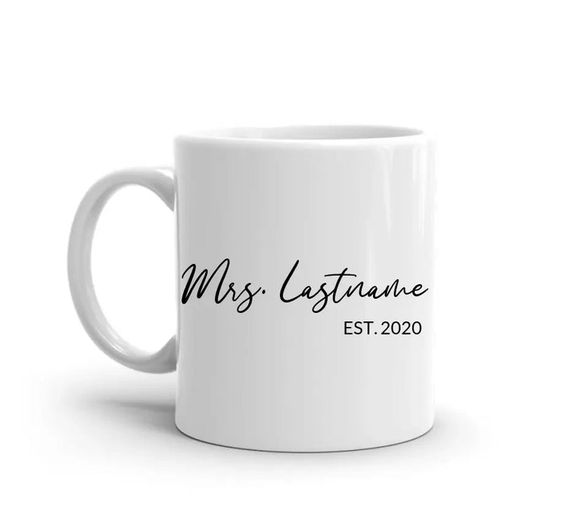 Customizer - Mrs. Personalized Mug