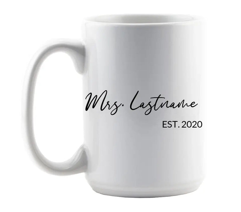 Customizer - Mrs. Personalized Mug