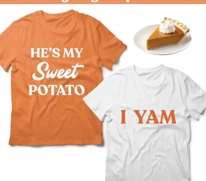 Customizer - My Sweet Potato Couples T-Shirt