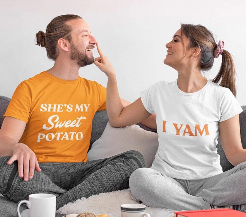 Customizer - My Sweet Potato Couples T-Shirt