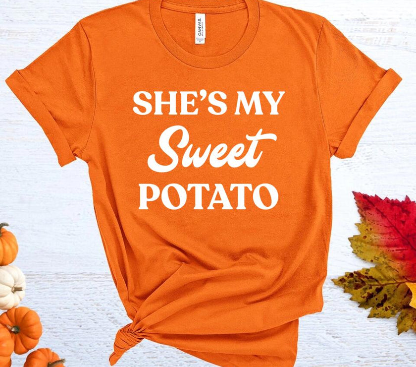 Customizer - My Sweet Potato Mommy And Me T-Shirt