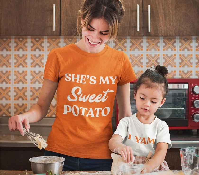 Customizer - My Sweet Potato Mommy And Me T-Shirt