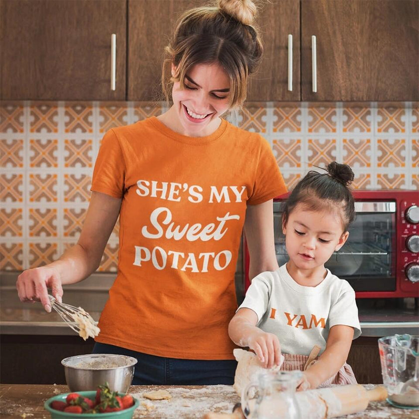 Customizer - My Sweet Potato Mommy And Me T-Shirt