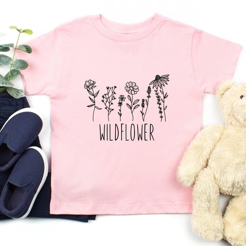 Customizer - Raising Little Wildflowers Tee - Mom And Me Easter Tee