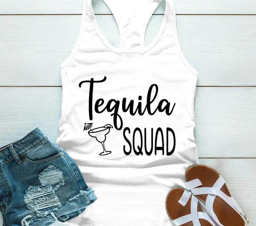 Customizer - Tequila Squad Celebration Tank Top