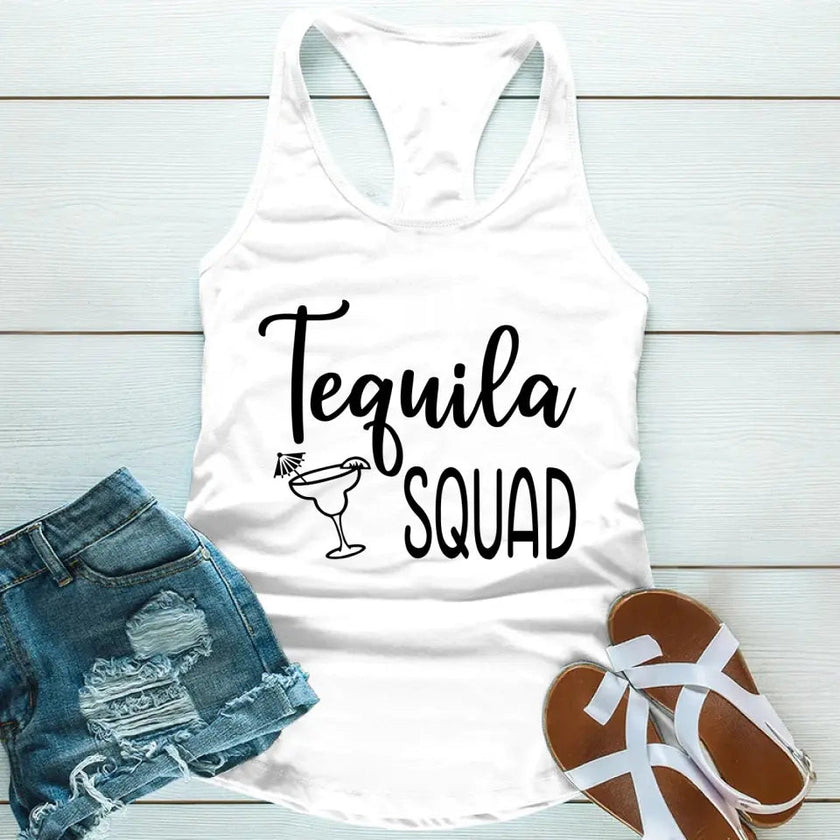 Customizer - Tequila Squad Celebration Tank Top