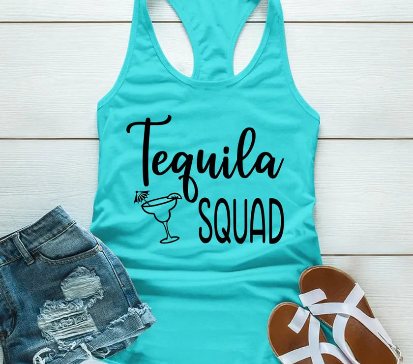 Customizer - Tequila Squad Celebration Tank Top