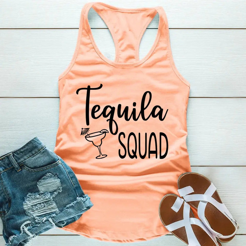 Customizer - Tequila Squad Celebration Tank Top