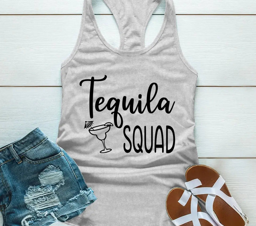 Customizer - Tequila Squad Celebration Tank Top