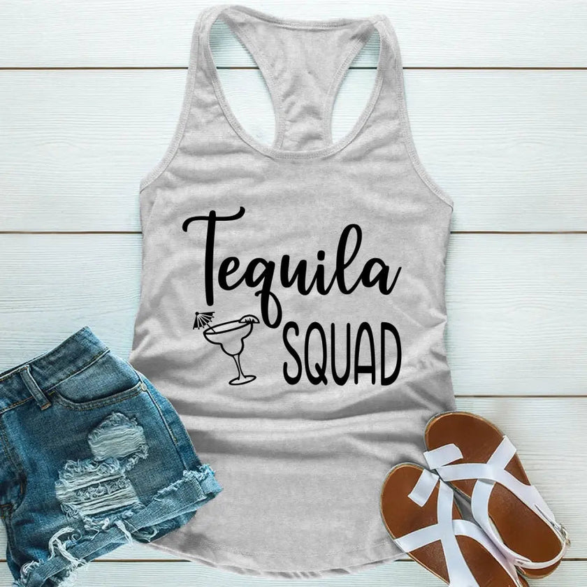 Customizer - Tequila Squad Celebration Tank Top