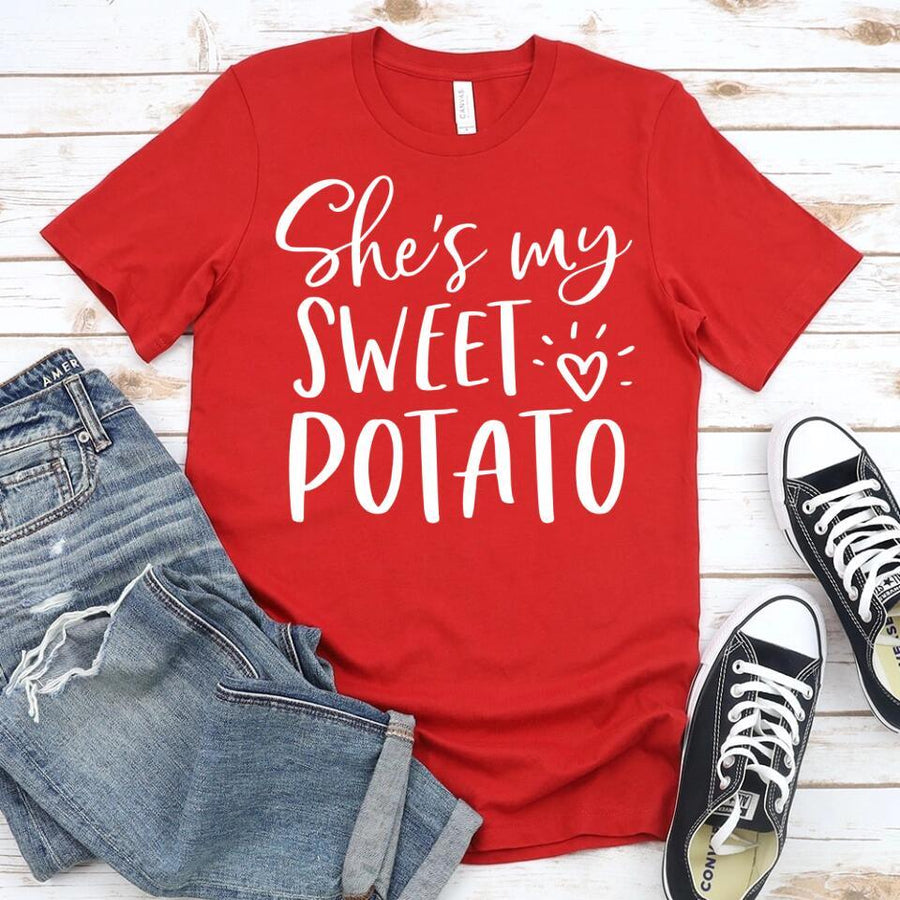 Customizer - Valentines Day She's My Sweet Potato