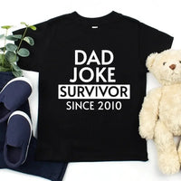 Camiseta familiar con chistes de papá