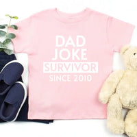 Camiseta familiar con chistes de papá