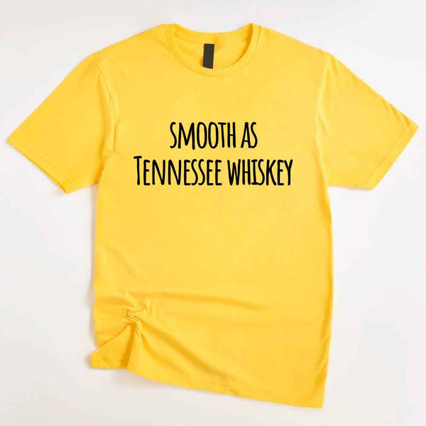 Smooth As Tenessee Whiskey Couple Tee