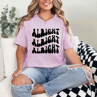 May include Lilac group in colorful tie-dye shirts reading “Dazed & Engaged,” smiling at a bachelorette party, with bride in veil and fun, festive vibe!