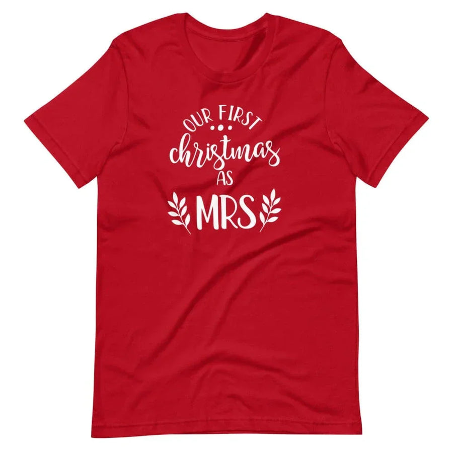 First Christmas As MR And MRS Couples Tee Bundle
