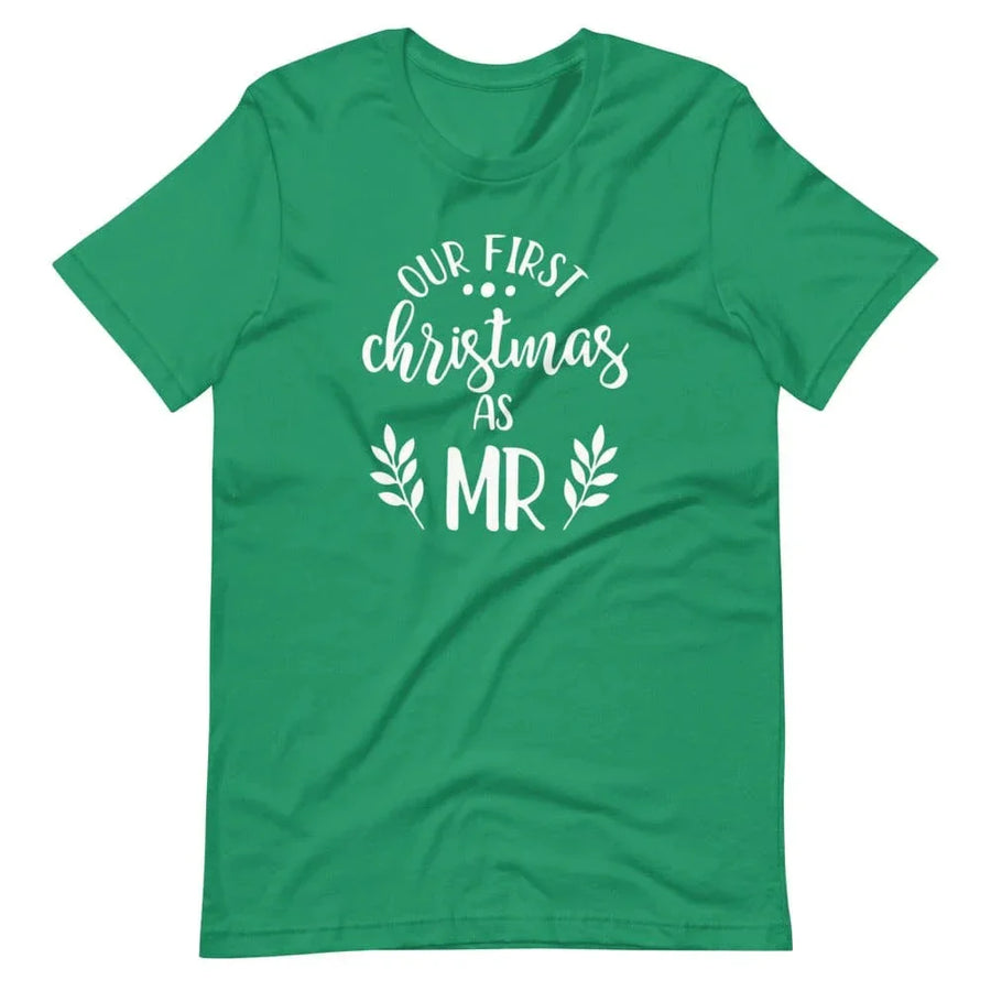 First Christmas As MR And MRS Couples Tee Bundle